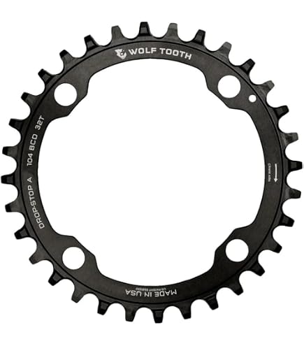 Amazon.com : Wolf Tooth 96BCD Drop Stop Chainring for 11-Speed